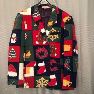Men’s Holiday Novelty Suit - Size 46 regular